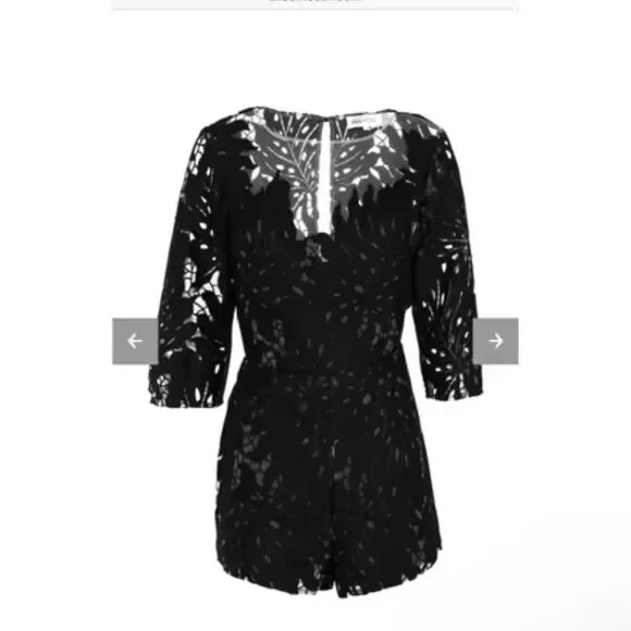 Alice McCall Women's Black Playsuit romper - Picture 3 of 7